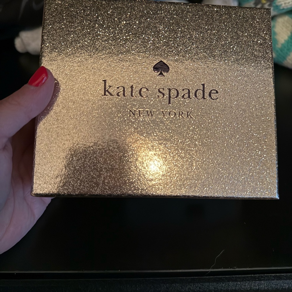 Kate Spade Black Sparkle Card Holder - NWT - Picture 4 of 5